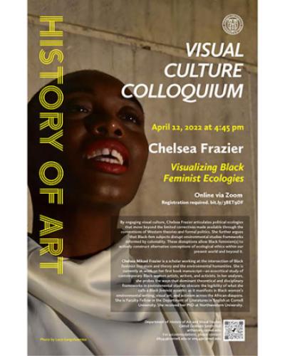 Frazier poster, image of woman, all text in body of article